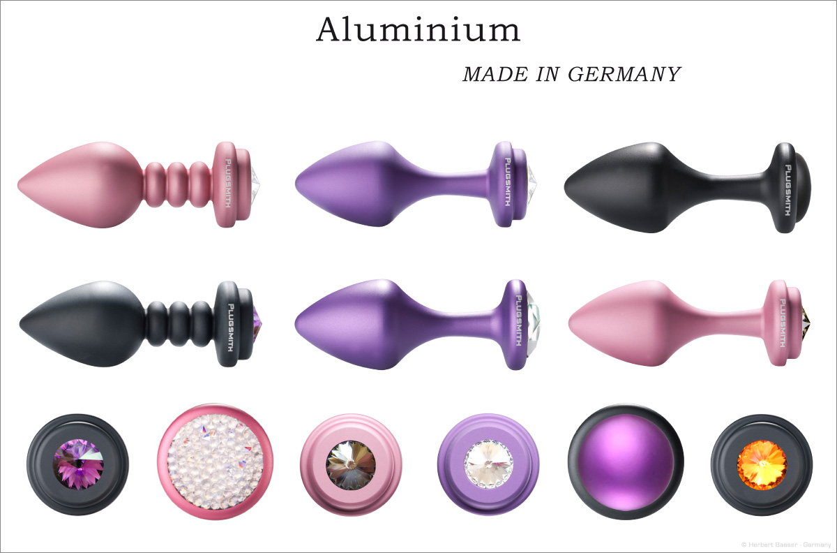 analplug-aluminium Aluminium Analplug