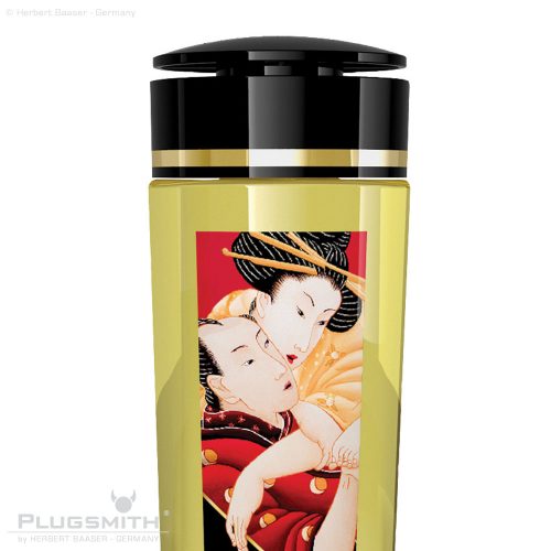 SHUNGA Massage Oel Romance Sparkling Strawberry Wine, 240 ml für die erotische Massage.