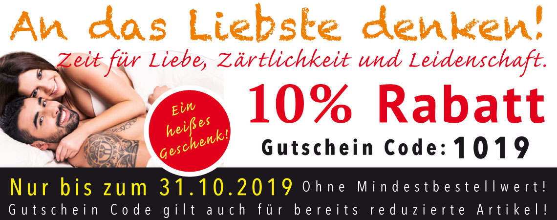 Analplug-Rabatt 10% Rabatt auf alles Analplugs!