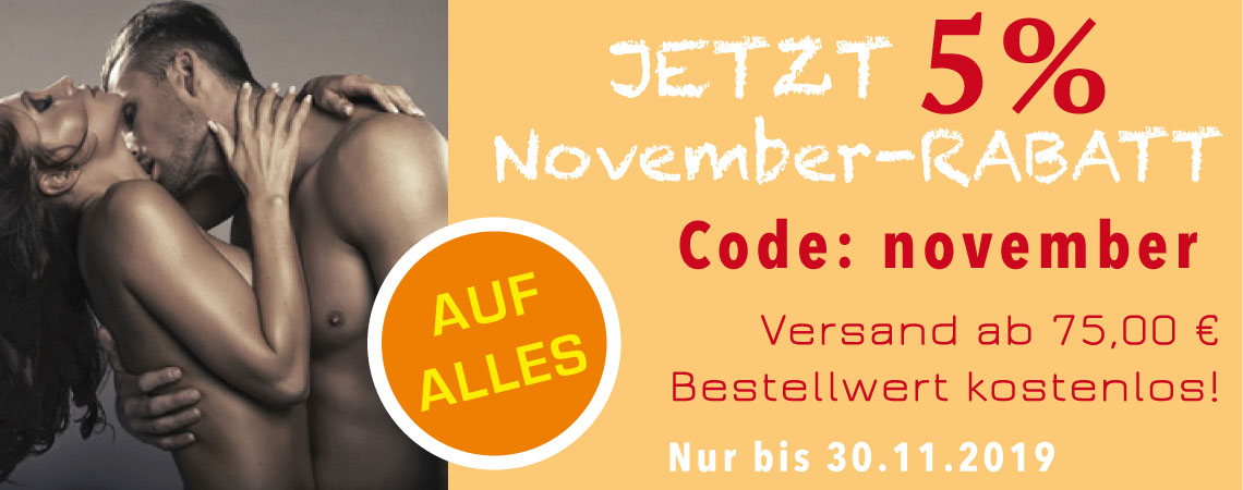Analplug-Rabatt-November-19 5% Analplug Rabatt